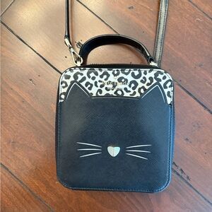 Kate Spade Black Cat Crossbody Bag